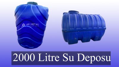 2000 Litre Su Deposu – Yatay ve Dikey – 4 Katlı
